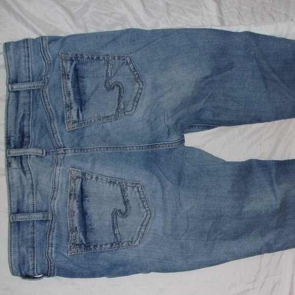 Silver jeans size 32 x 31 blue denim pants jeans womens suki straight - Picture 4 of 6